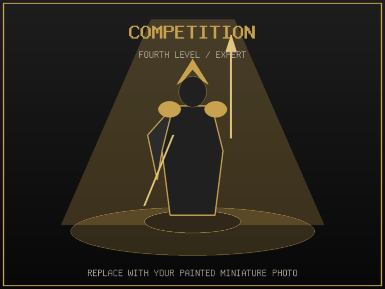 Placeholder: replace with your painted miniature photo